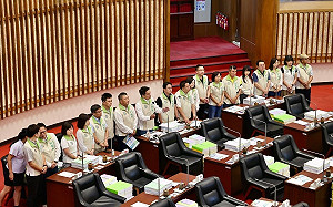 高市議會黨團聯合質詢 聚焦進口蛋食安議題各表立場