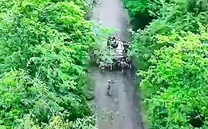 被催淚彈逼出戰壕 27俄軍集體喪命！烏軍突破韋爾博韋防線 俄戰車燃燒中