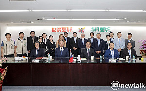 加賀市本庄市雙市長聯袂拜會黃偉哲 為台日情誼加溫