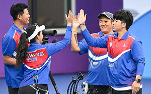 中華隊複合弓女子團體晉級金牌戰