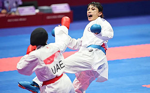 谷筱霜首戰大逆轉　一路殺進金牌戰