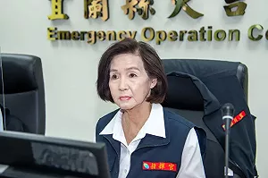 雨量達停班課標準!宜蘭縣政府宣布「自行決定」林姿妙臉書被灌爆