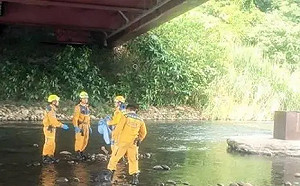 台中虹揚橋下驚見浮屍！警方釐清死者身分中