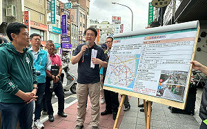 林右昌：中央補助逾5千萬元 改善新北三重通學路廊及正義北路人行道