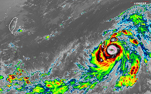 強颱「布拉萬」挑戰當風王！專家：最強核心區橫跨「台北－台南」