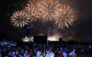 誰下令提早放焰火？台中市觀旅局：主持人與國防部等3方共同決定　