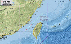 美軍P-8A由南向北「畫中線」 11日解放軍20機6艦擾台、14架逾中線
