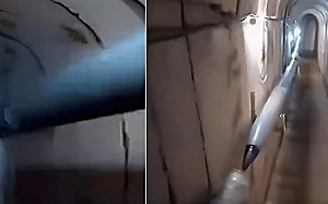 (影) 哈瑪斯火箭彈原來藏這裡！攻擊一波波 深藏地堡中 以軍砲彈打不到