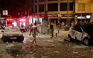 報復以色列攻擊難民營 哈瑪斯旗下卡桑旅向特拉維夫發射火箭彈