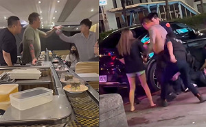 全甲刺青89壽司店嗆男「你看起來像茶碗蒸」 下樓開戰被警棍打成「鮪魚肚刺身」