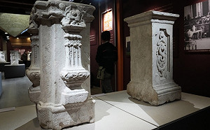 流失海外百年 7件石柱文物回歸圓明園