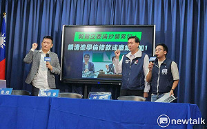 民進黨論文抄襲又一人 國民黨籲張廖萬堅主動退學位