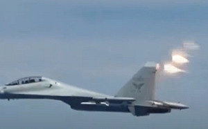 超過過去10年總和! 解放軍機2年內「危險攔截」180多次 還射出干擾彈