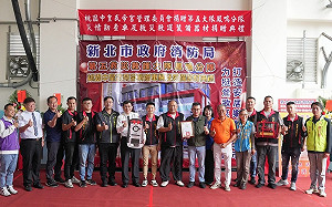 鶯歌子弟回饋鄉里 卓冠廷促成桃園中皇武帝宮捐贈百萬災情勘查車 