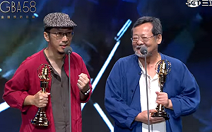 金鐘58》才拒領中國獎項！陳明章攜徒弟敲響金鐘 台上載歌載舞