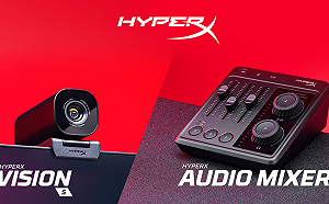 搶進實況主！HyperX 推品牌首款網路攝影機、音訊混音器