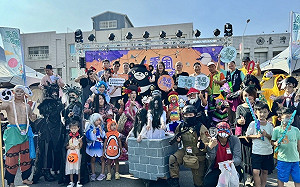 萬聖變裝單車遊  百位Coser 哈瑪星「乘風而騎」來搗蛋