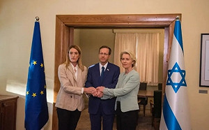 「自己人」不爽了! 馮德萊恩一面倒挺以色列 842歐盟官員上連署信抗議