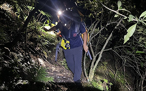 擅闖玉山國家公園「挑戰溪降」險丟命！玉管處依法開罰：處1500元罰緩