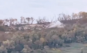 慘烈！俄空軍轟赫爾松烏砲兵 200噸野戰彈藥庫爆炸 83烏軍瞬間汽化