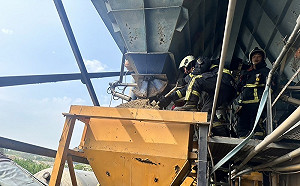 台中男子掉入砂石輸送機 救出無生命跡象送醫