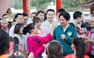 民眾黨不分區擬納中配徐春鶯 賴清德：遺憾藍白合竟從破壞國安開始 