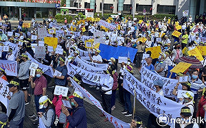 桃園航空城拆遷戶赴市府陳情 張善政提5承諾協助重建安置