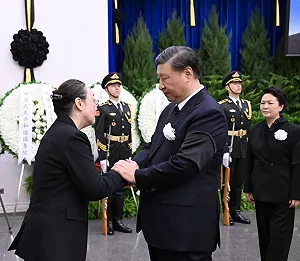 習近平終於到場了! 鱷魚的眼淚? 李克強在北京火化 習到八寶山送別  