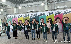 台中競選總部開箱 蔡其昌：期待賴清德完封對手