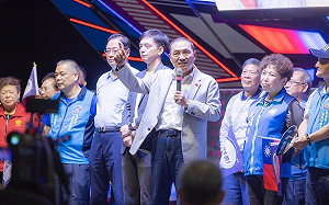 龜山造勢力挺牛煦庭 侯友宜：與地方連線爭取大崗高中設立