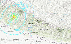 尼泊爾西部強震新德里有感 房屋倒塌至少69死