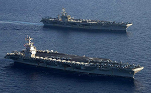 遏止以巴衝突擴大！美國兩航母打擊群於東地中海聯演