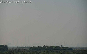 外出口罩戴好！擴散條件差 北部、中南部空品亮橘燈