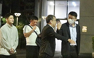 梁文傑爆進出鍾先生會所大樓 被問鍾興樺是你朋友嗎