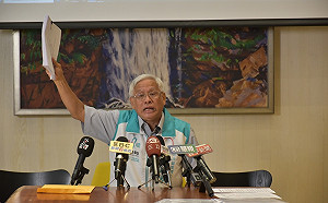 後援會總會長遭聲押    郭倍宏要求檢方立刻放人由他自己來說明  