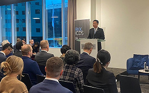 赴愛沙尼亞智庫演說  吳釗燮籲支持台灣守護民主自由與和平  