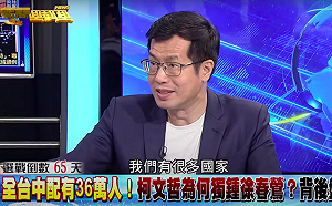 徐春鶯敢宣誓效忠中華民國？ 羅致政指政治表態也很重要