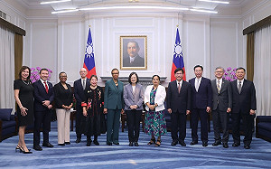 蔡英文：友邦是台灣走向世界的重要夥伴 盼相互扶持 