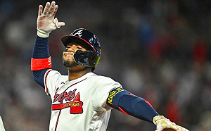 Acuna41轟、73盜鬼神數據　全票拿下國聯MVP
