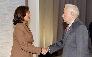 張忠謀與賀錦麗APEC雙邊會 「拜張會」可能不遠了  