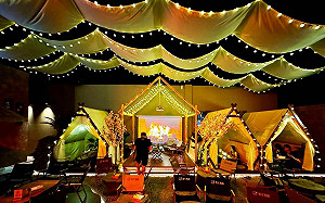 一中商圈新打卡點 網紅朝聖全台唯一海島露營風餐廳