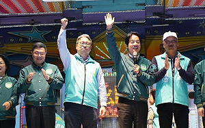 周末趕場！賴清德赴桃園觀音站台 提4點力挺黃世杰高票連任