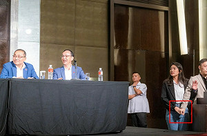 ｢不要碰我！｣國民黨發言人楊智伃控黃士修緊抓她的手：噁心了一晚
