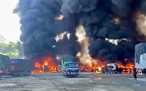 緬北有詭？解放軍中緬邊境軍演 與中國貨運車隊起火出現巧合