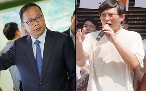 黃國昌嗆下鄉宣傳不適任綠委 王義川反擊:我在你旁邊開台宣傳藍白亂象!