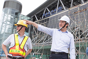 基隆火車站南廣場 林右昌：可望8月底前開放