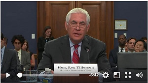 美議員關切台巴斷交  提勒森重申信守台灣關係法