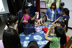 第5處蝙蝠救傷站 插角國小學童新體驗