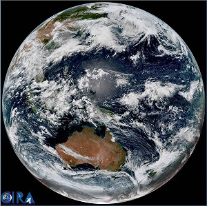 夏天回歸！夏至衛星影像  南半球永夜黑影曝光