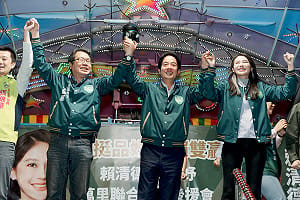 返萬里造勢談老家辛酸 賴清德承諾：當總統協助解決全台32萬公頃礦區法規